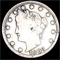 1883 Liberty Victory Nickel "CENTS" NICELY CIRC