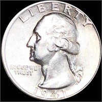 1941 Washington Silver Quarter UNCIRCULATED