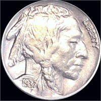 1937 Buffalo Head Nickel LIGHTLY CIRCULATED