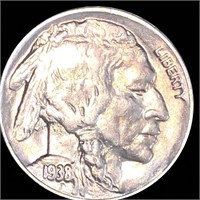 1938-D Buffalo Head Nickel ABOUT UNCIRCULATED