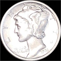 1931-S Mercury Silver Dime LIGHTLY CIRCULATED