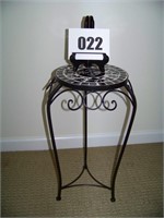 Black Wrought Iron Plant Stand