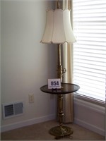 Floor Lamp with Round Table