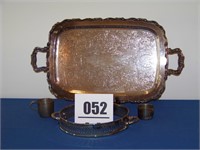 Silver Rogers Serving Tray