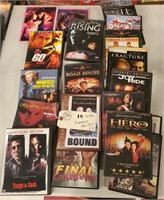 19 dvd movies mostly DRAMA / THRILLERS 1 of 2