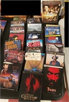 21 dvd movies mostly WESTERNS & HORROR
