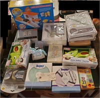Baby items toys, monitor, linens, Precious Moments
