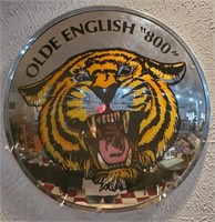 Olde English 800 tiger pub advertising sign
