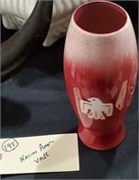 Native american Desert Ceramics thunderbird vase
