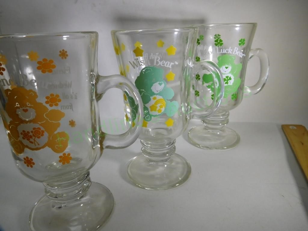 1984 CARE BEARS CANADIAN GLASS AMERICAN GREETINGS***YOUR CHOICE*** 