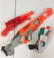 3 NERF Guns