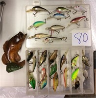 Lures and Old Bottle Opener