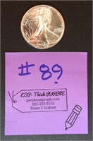 1991 Liberty Silver Dollar