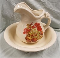 PITCHER AND BASIN - $20 RETAIL VALUE