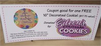 16 IN DECORATED COOKIE - RETAIL $17.75