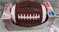 WILSON OFFICIAL SIZE FOOTBALL - $10 RETAIL VALUE