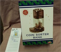 COIN SORTER BANK - $10 RETAIL VALUE
