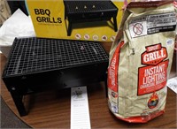 BBQ GRILL, CHARCOAL - $50 RETAIL VALUE