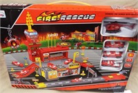 FIRE RESCUE PLAYSET - $40 RETAIL VALUE