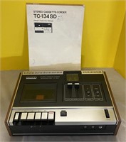 Sony Stereo Cassette-Corder model TC-134SD