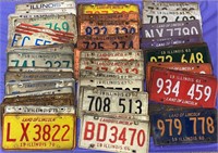 1960's and 1970's sets of license plates