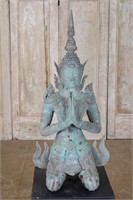 Bronze Thai Buddha Garden Ornament