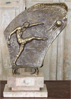 Vintage European Soccer League Trophy