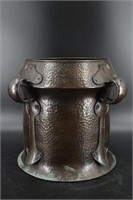 Arts and Crafts Hammered Copper Vessel