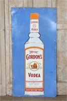 Gordon's Vodka Tin Advertising Sign