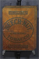 Beech-Nut Chewing Tobacco Tin Advertising Sign