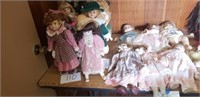 (6) DOLLS WITH STANDS AND OTHER DOLLS