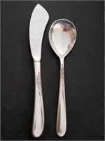 Towle Sterling Spoon, Knife w/Sterling Handle