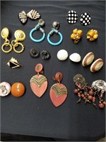 Modern Collection clip on earrings