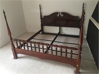 King Size 4 Poster Wood Bed Frame