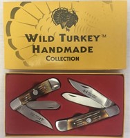 Wild Turkey Handmade Knife Set