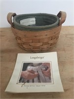 Longaberger Booking Saffron Basket