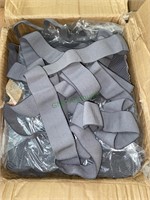 Box of 1 1/2 inch gray elastic banding very long