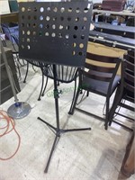 Fully adjustable music stand music holder or