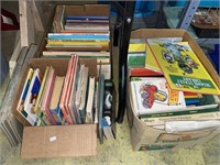 Three boxes of children’s books and others nice