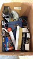 Box lot of miscellaneous, Including Bushnell