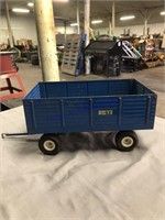 The Big Blue toy tractor trailer