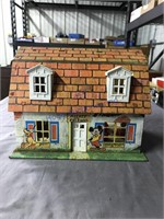 Tin doll house