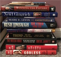 ASSORTED LOT OF BOOKS:  POLITICAL