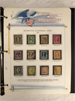 THE WHITE ACE HISTORICAL STAMP ALBUM OF THE U.S. (