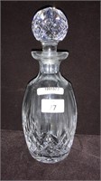 WATERFORD CRYSTAL DECANTER-LISMORE PATTERN