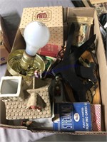 misc - cards, recipe box, light fixture, etc