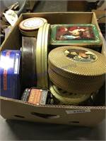 box of tins