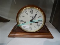 1X, HERMLE WESTMINISTER 13.5" MANTLE CLOCK