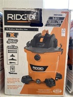 RIDGID HD1200 12 gallon wet dry vac, 5.0 peak hp,