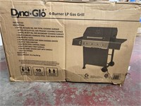 Dyna-Glo 4-Burner LP gas grill, damage to the